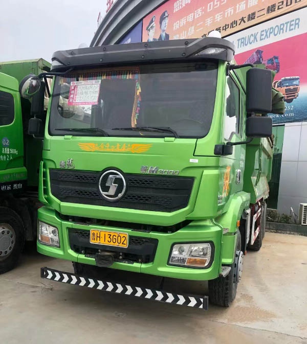 二手側(cè)翻自卸車半掛車